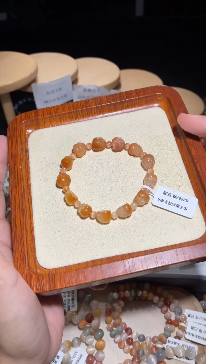 未镶嵌手链水晶70号多样性发一U8+