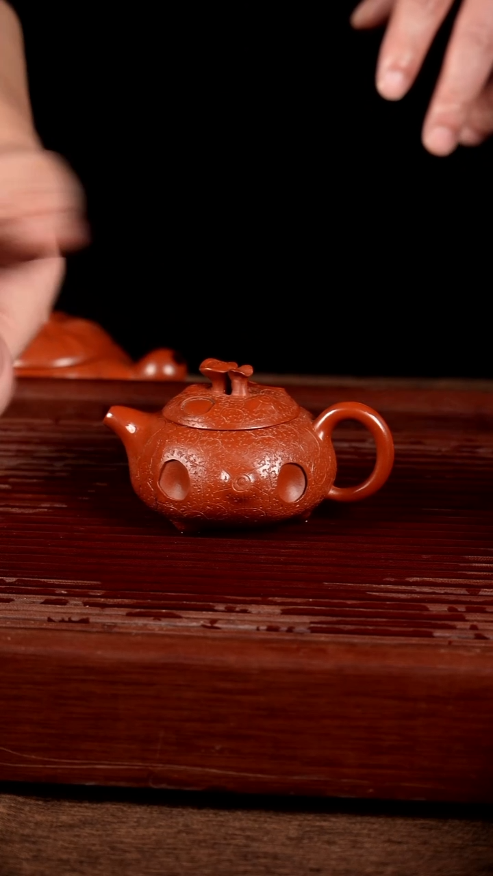 茶壶紫砂紫砂茶具紫砂茶具 约120CC 微瑕