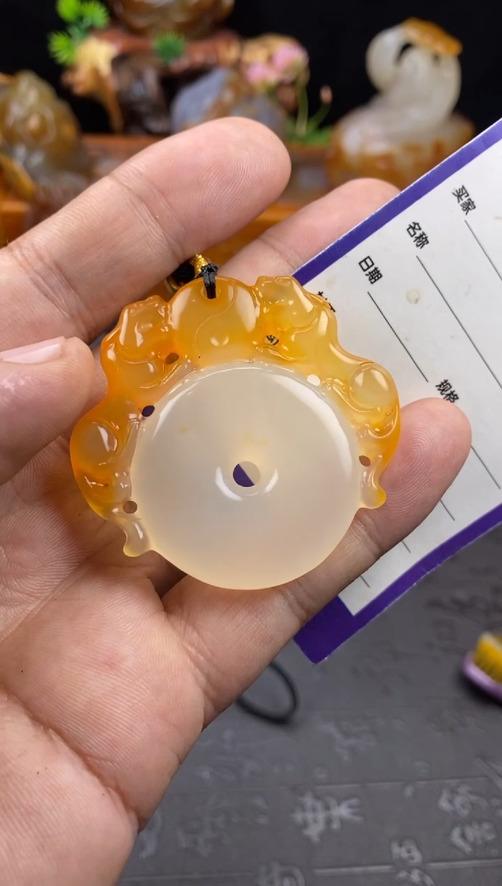 玛瑙/玉髓手把未镶嵌1