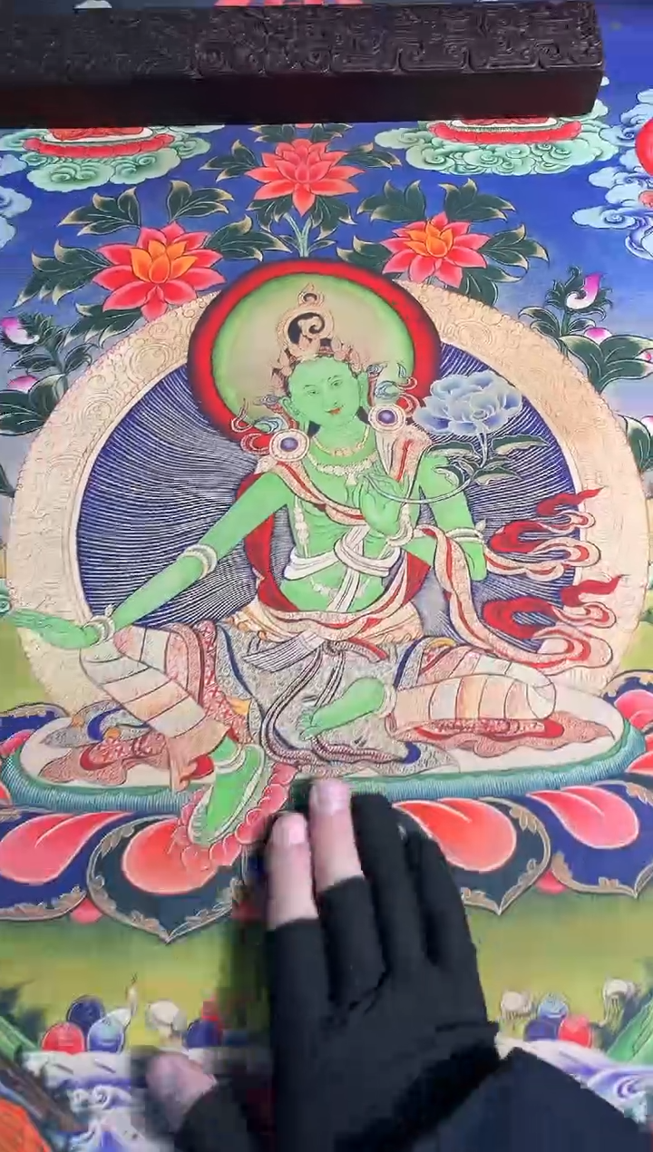 卷轴画天天的唐卡tk160