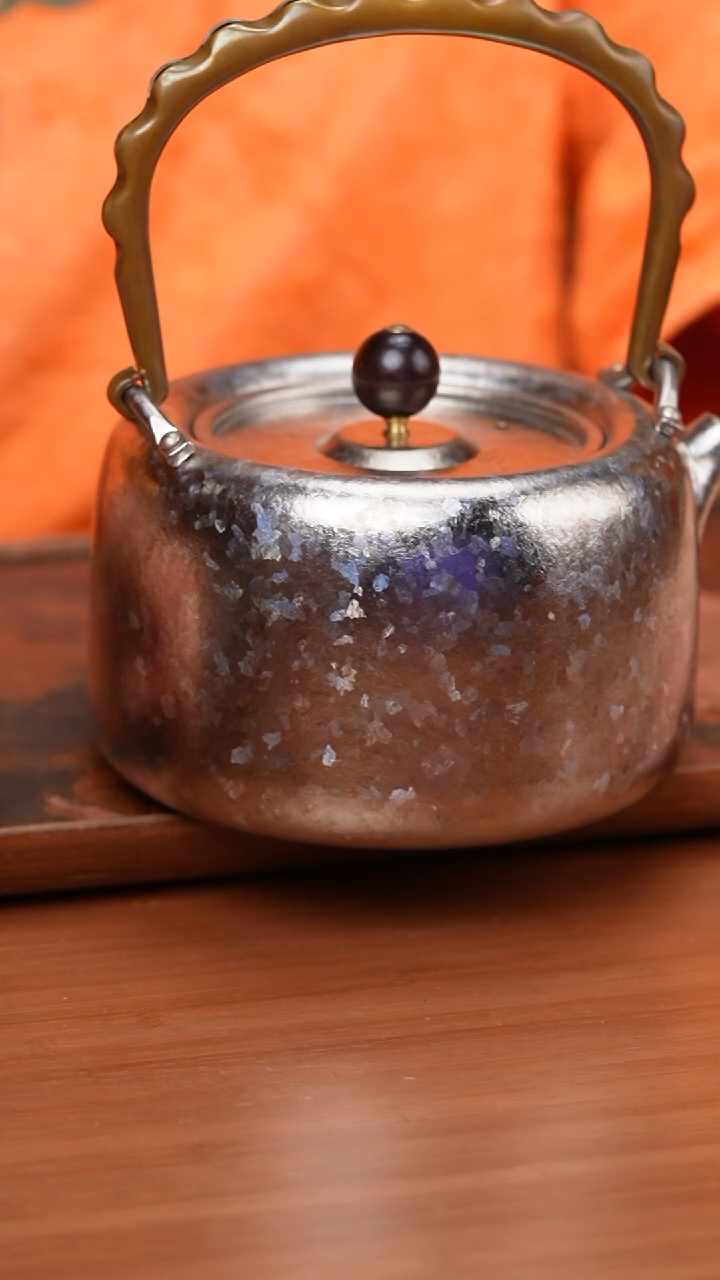 【闪购商品】纯钛冰晶烧水壶/本色/1000ml