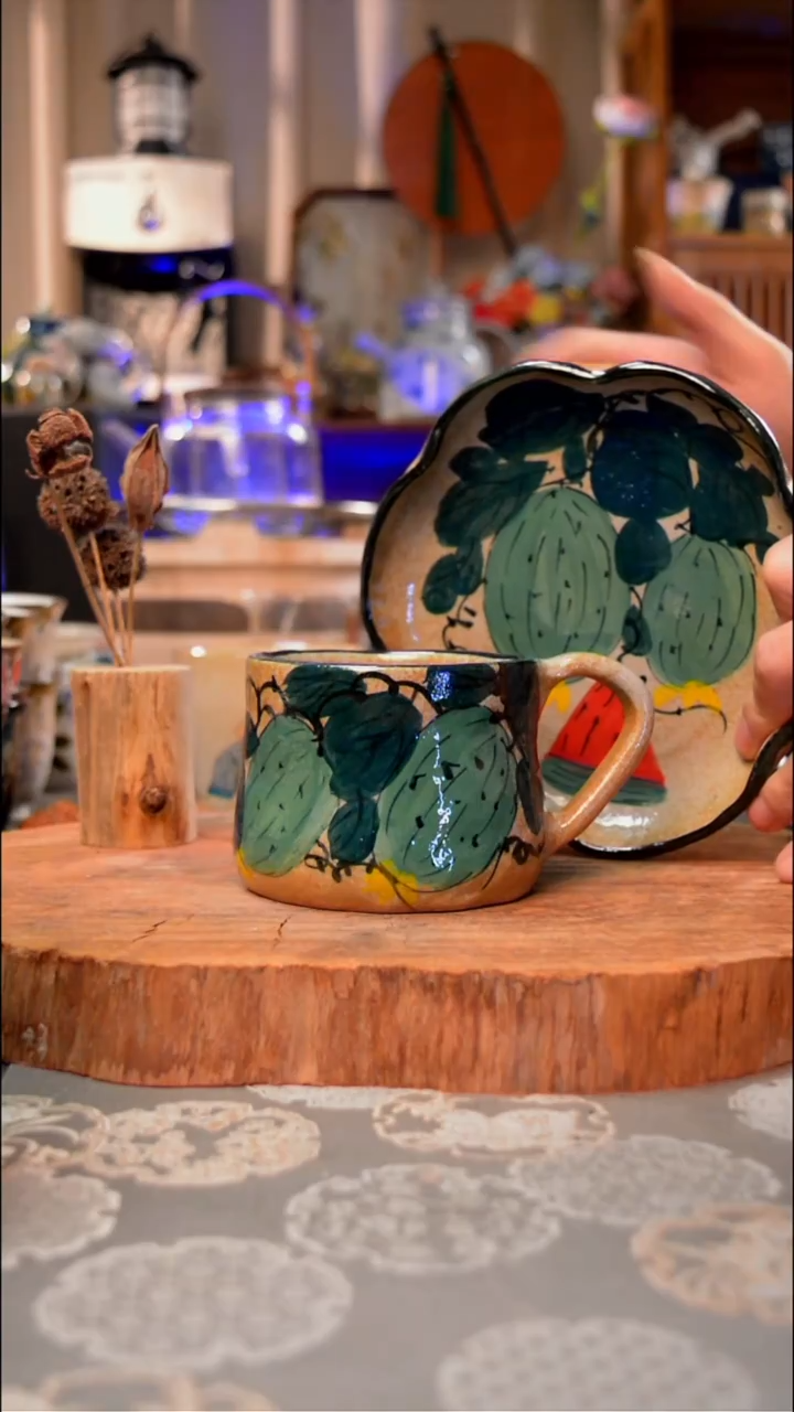 【闪购商品】杯子西瓜手工手绘手工手绘