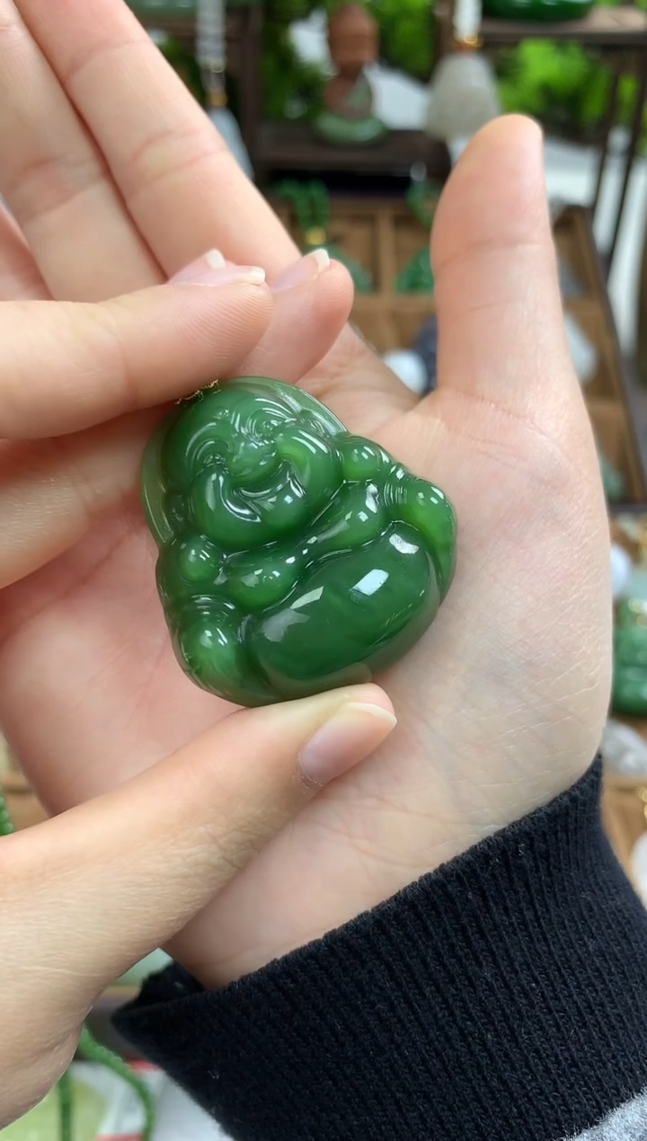 【闪购商品】和田玉颈饰未镶嵌吊坠40mm