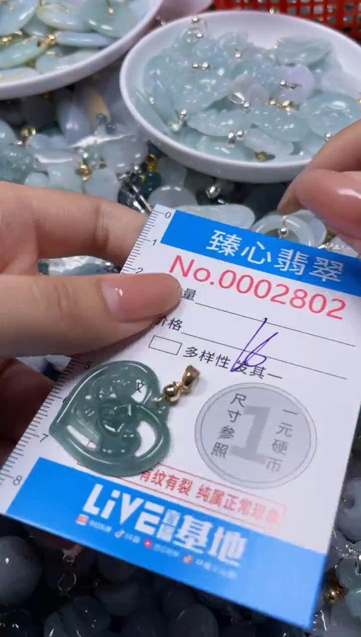 颈饰未镶嵌翡翠2802