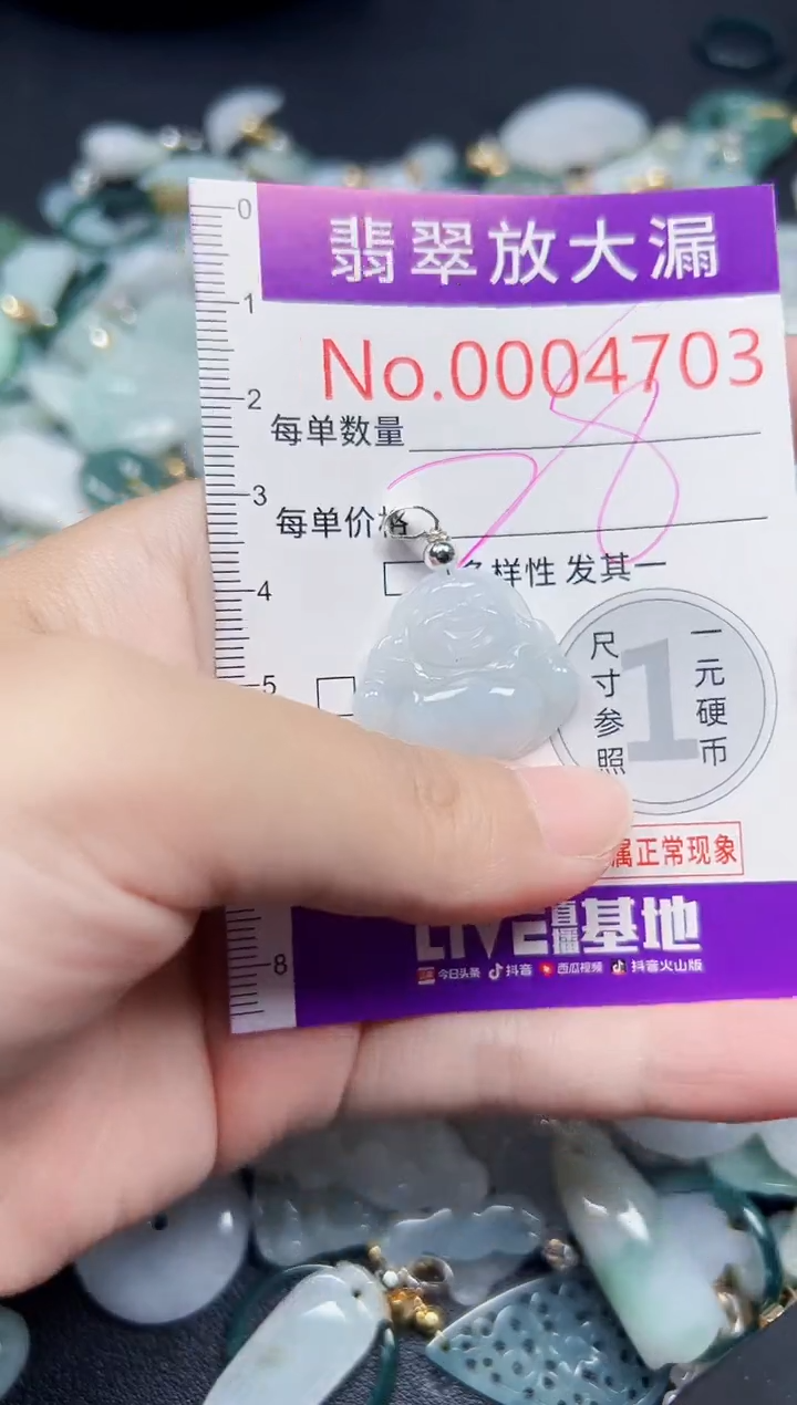 颈饰未镶嵌翡翠4703