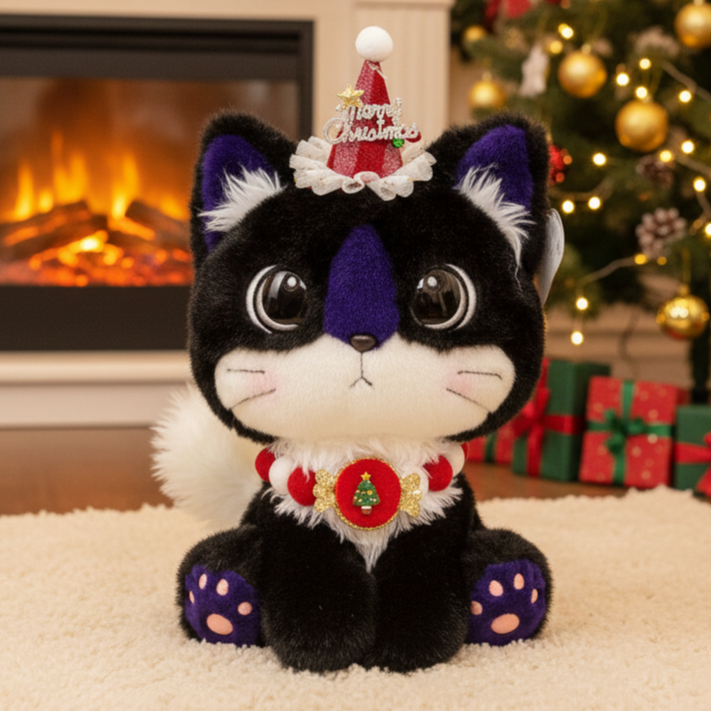 可爱米可猫咪玩偶小猫公仔毛绒玩具娃娃安抚宝宝儿童抱枕女生礼物