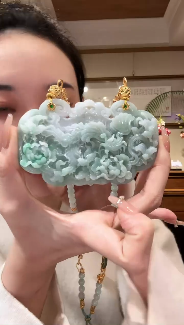 【闪购商品】翡翠颈饰未镶嵌国风