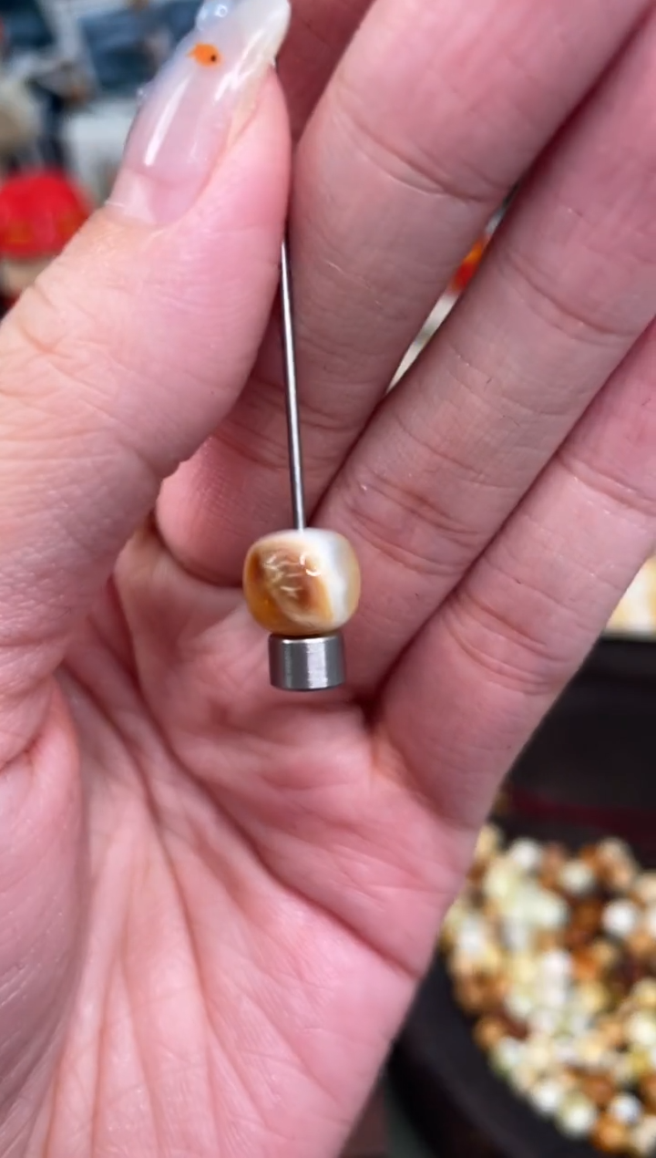 裸石蜜蜡未镶嵌9mm蜜蜡