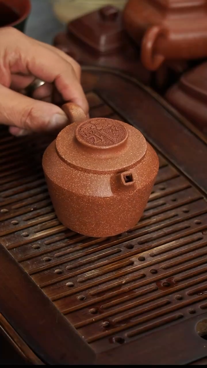 茶壶紫砂宜兴紫砂降坡泥小目标
