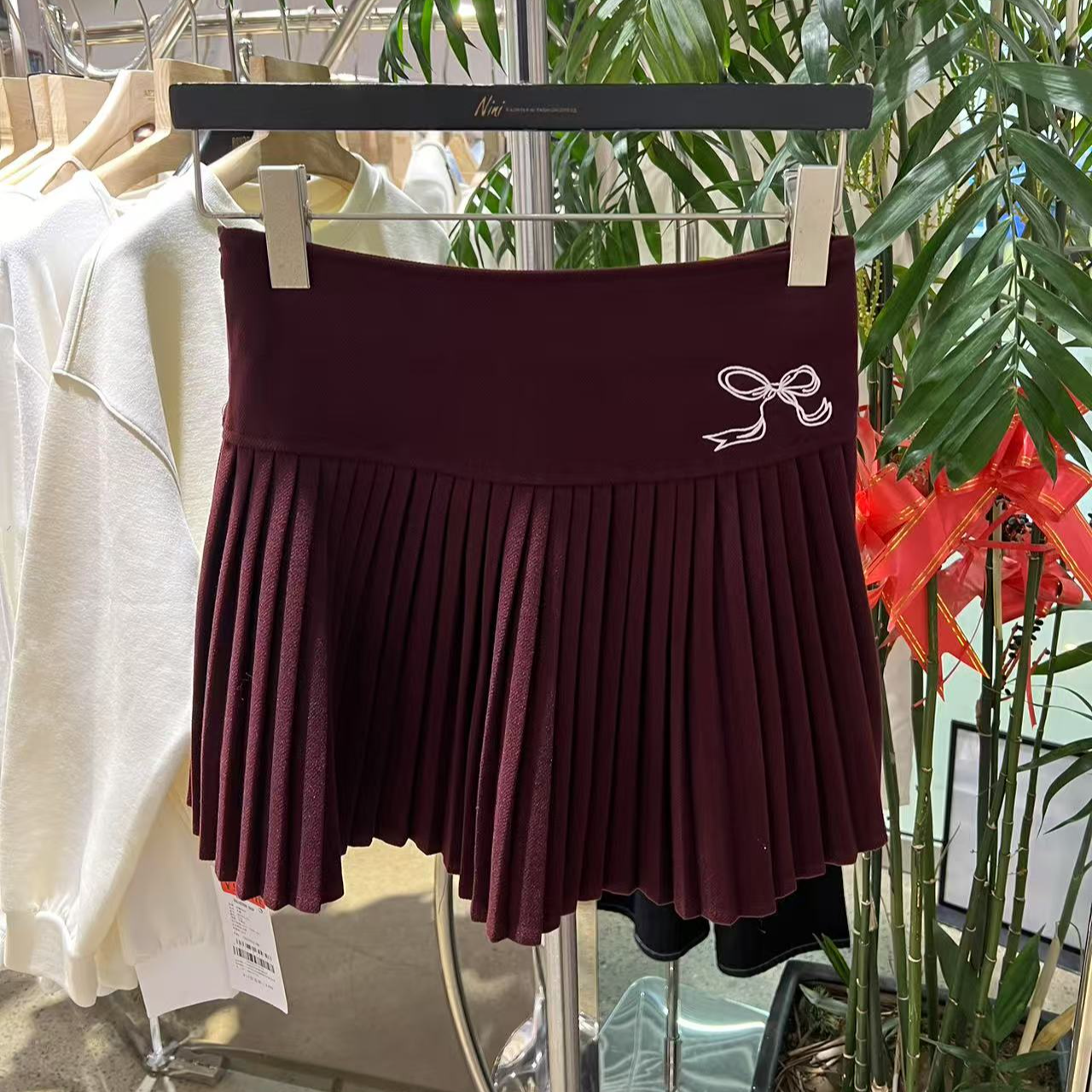 【113#门店新品】辣妹显白百褶裙X8A3321114