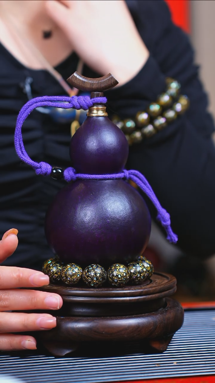 【闪购商品】JJ017迎元宵臻选大漆酒葫芦