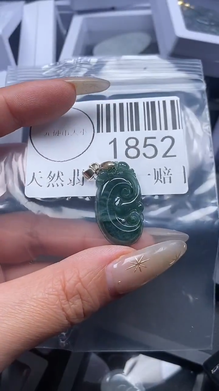 颈饰未镶嵌翡翠1852