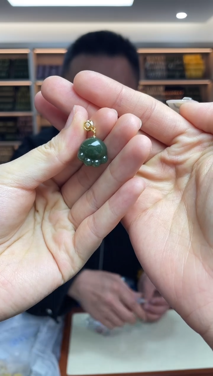 【闪购商品】和田玉·银S925镶嵌多样性发一件