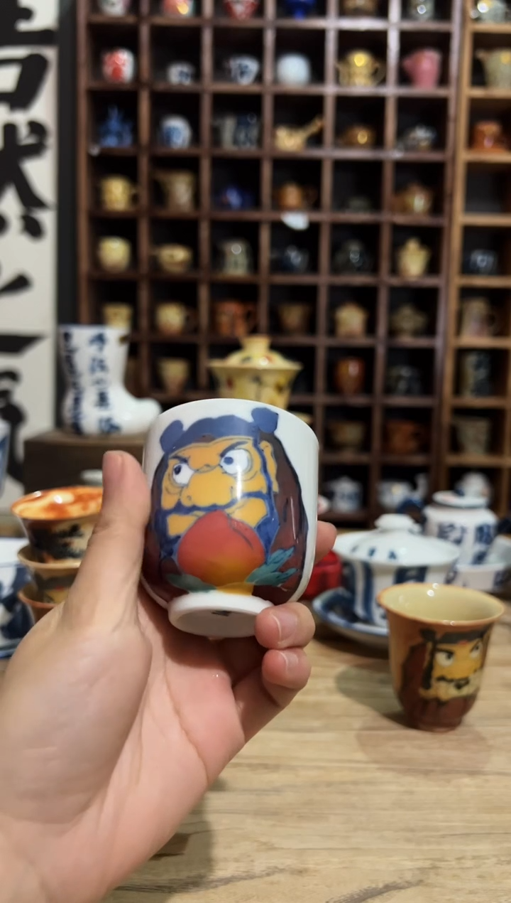 【闪购商品】观云听雨原创手绘茶具