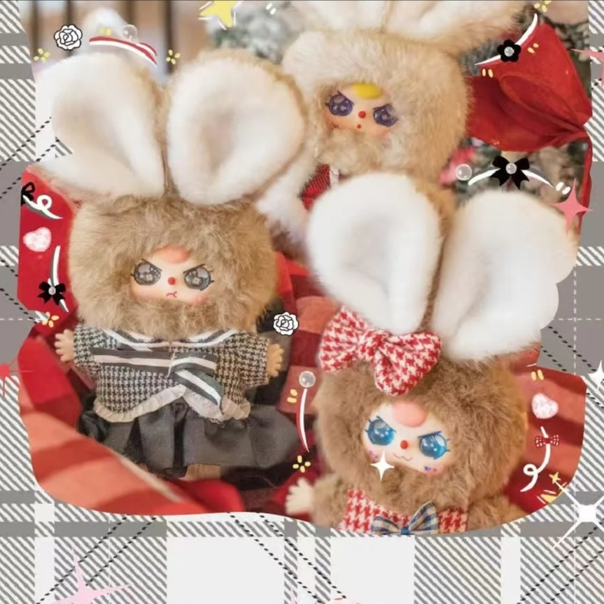 【奥利的衣橱】Babythree奥利的衣橱系列毛绒盲盒潮玩玩具手办挂件