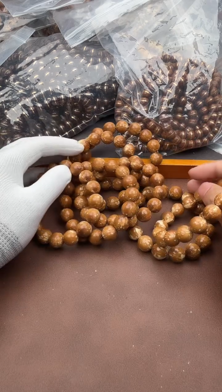 手串紫金鼠9号光珠