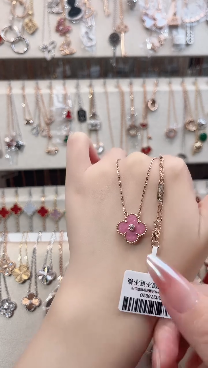 【闪购商品】钻石颈饰18K金镶嵌18K金镶嵌钻石 K玫 