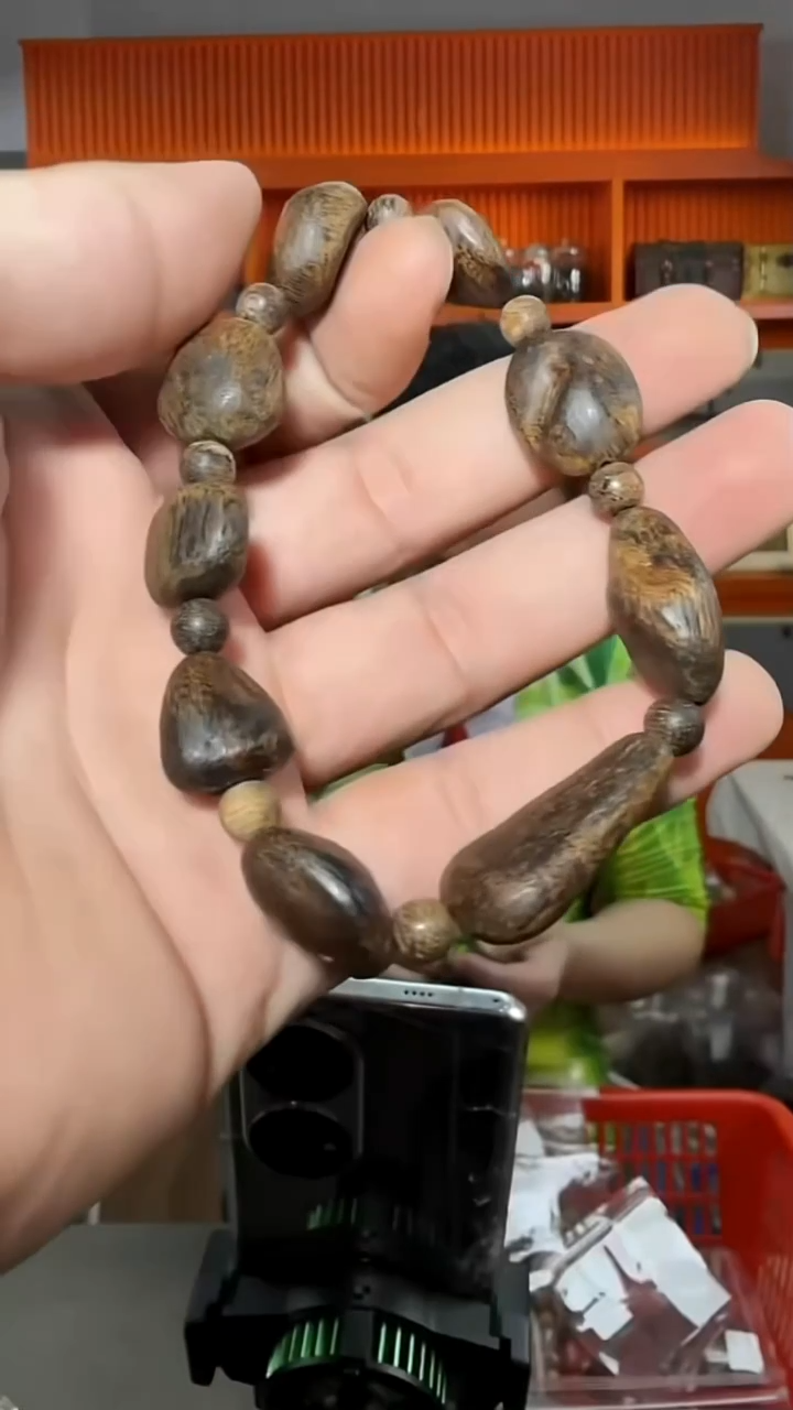 沉香手串377号单圈多样性发一