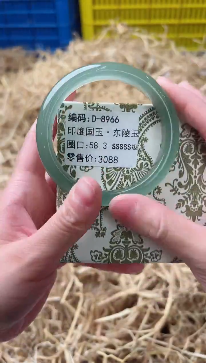 未镶嵌手镯石英质玉D-8966