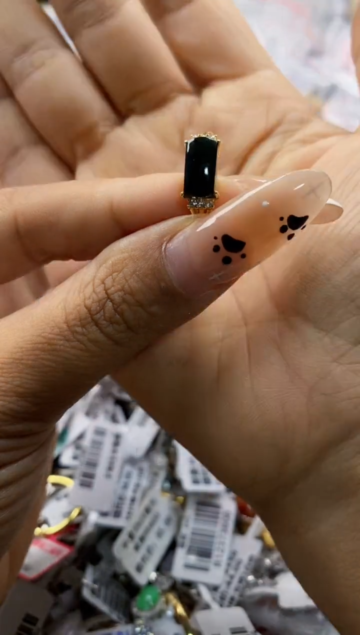 翡翠戒指银S925镶嵌666666   1