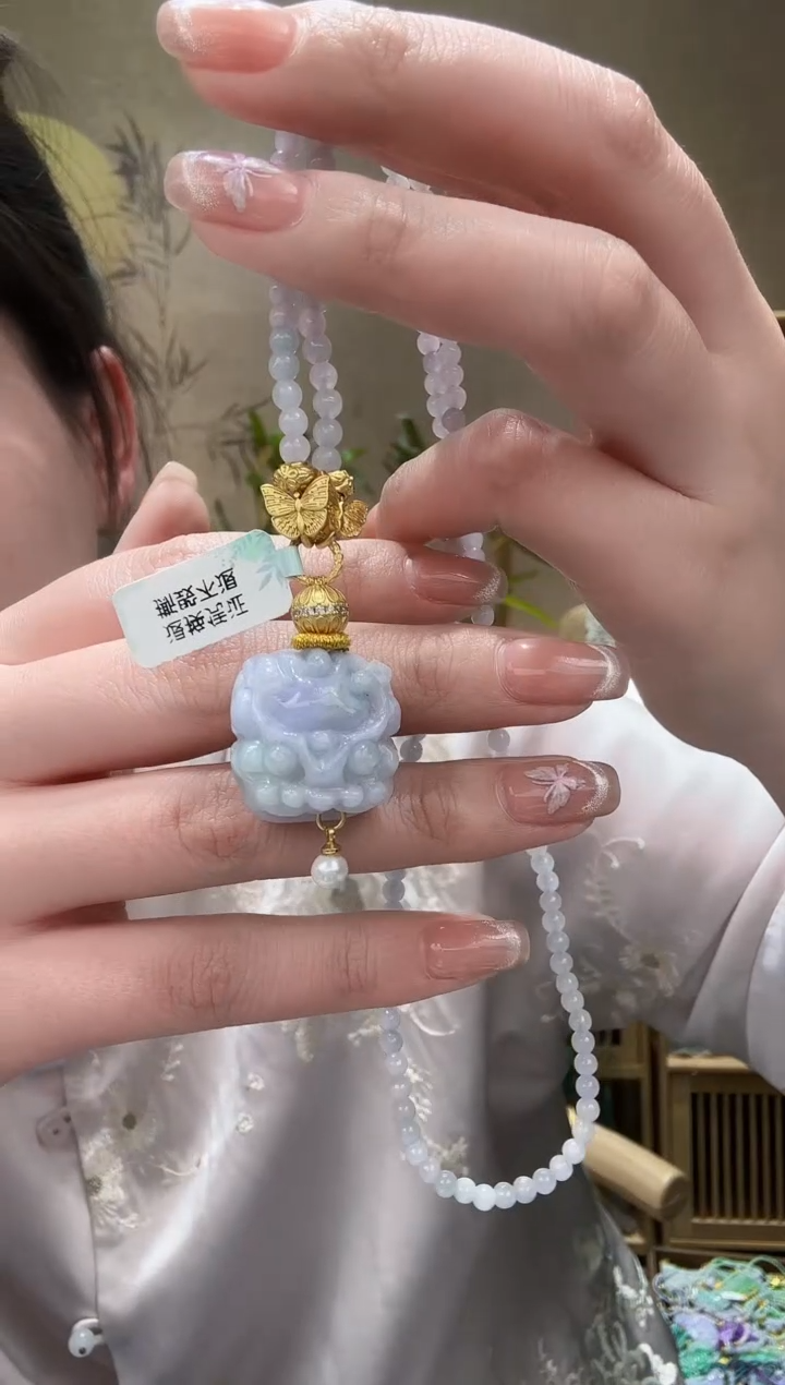 【闪购商品】翡翠颈饰未镶嵌吊坠