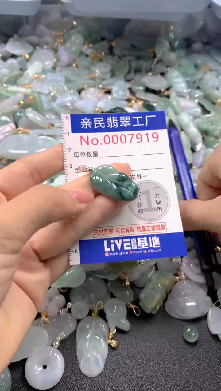 颈饰未镶嵌翡翠7919