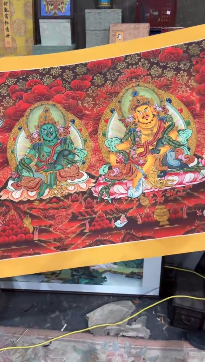 卷轴画东东唐卡tk16