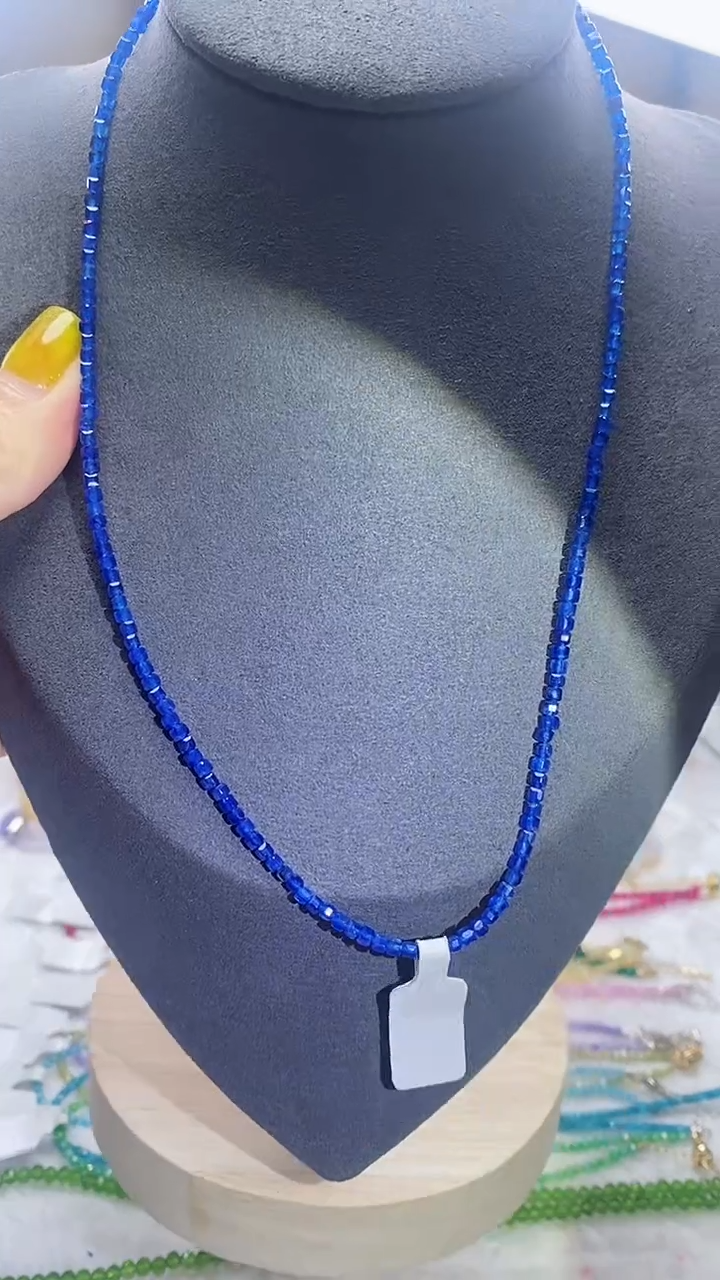 【闪购商品】蓝宝石项链14K金镶嵌诗宁甄选珠宝SYZB98