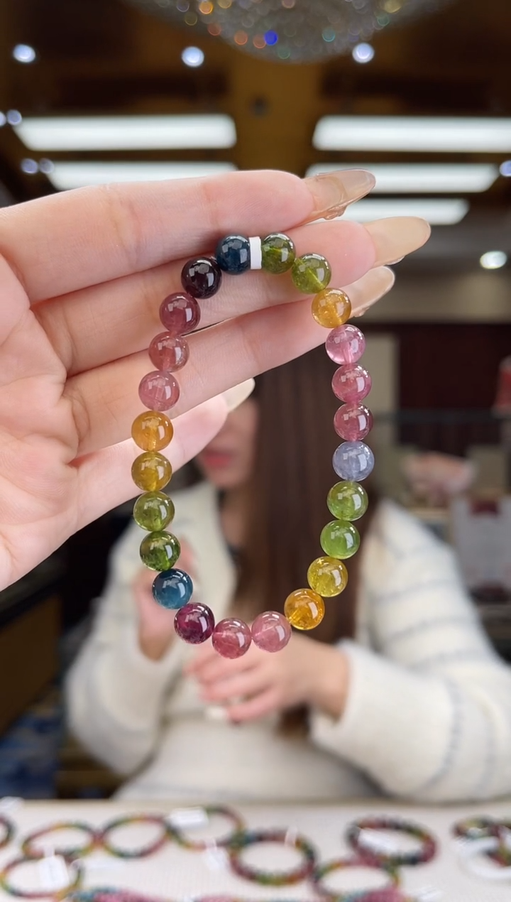 【闪购商品】碧玺/未镶嵌7mm+碧玺单圈多样性发货32