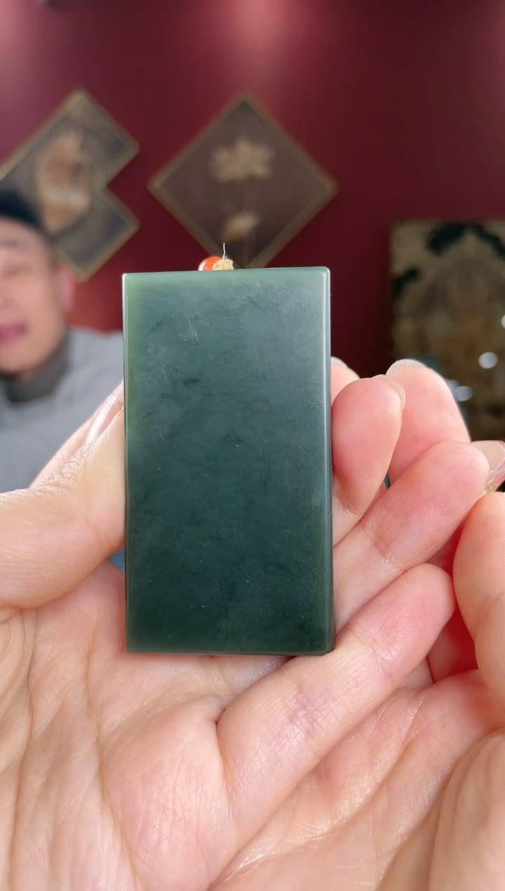 【闪购商品】和田玉颈饰未镶嵌无事牌