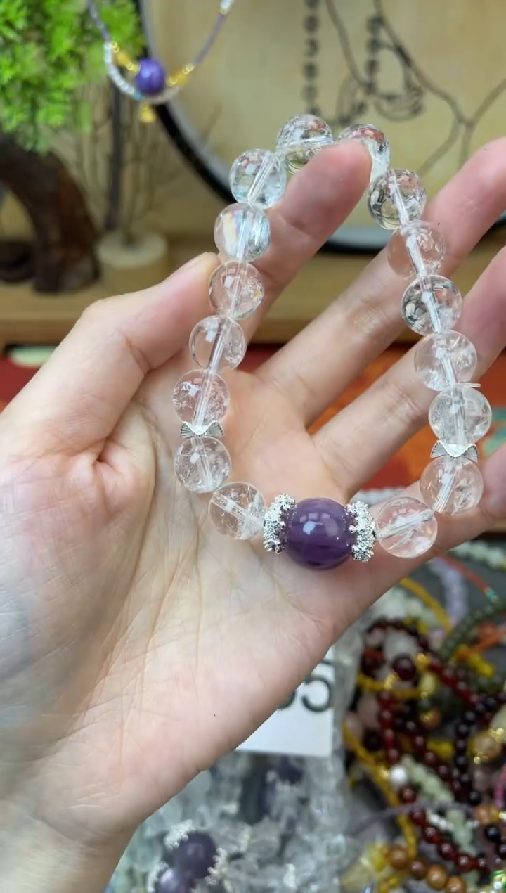 【闪购商品】水晶手链未镶嵌365手串