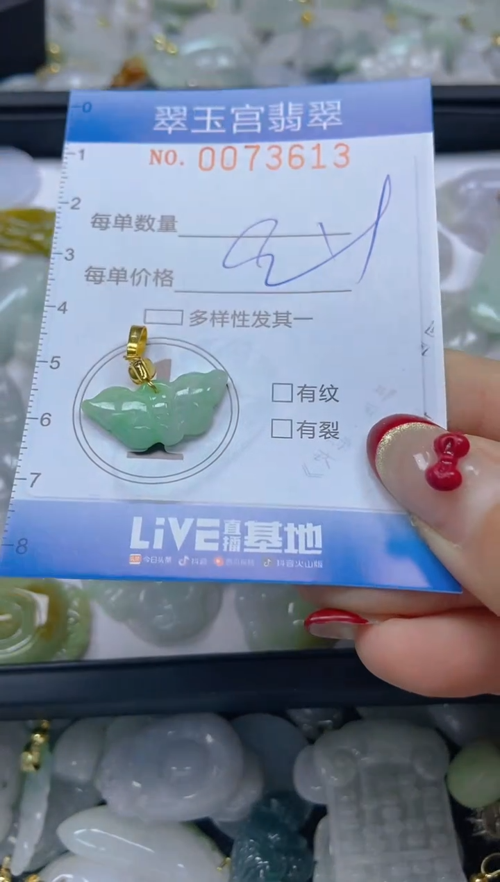 【闪购商品】翡翠颈饰未镶嵌闪购0073613