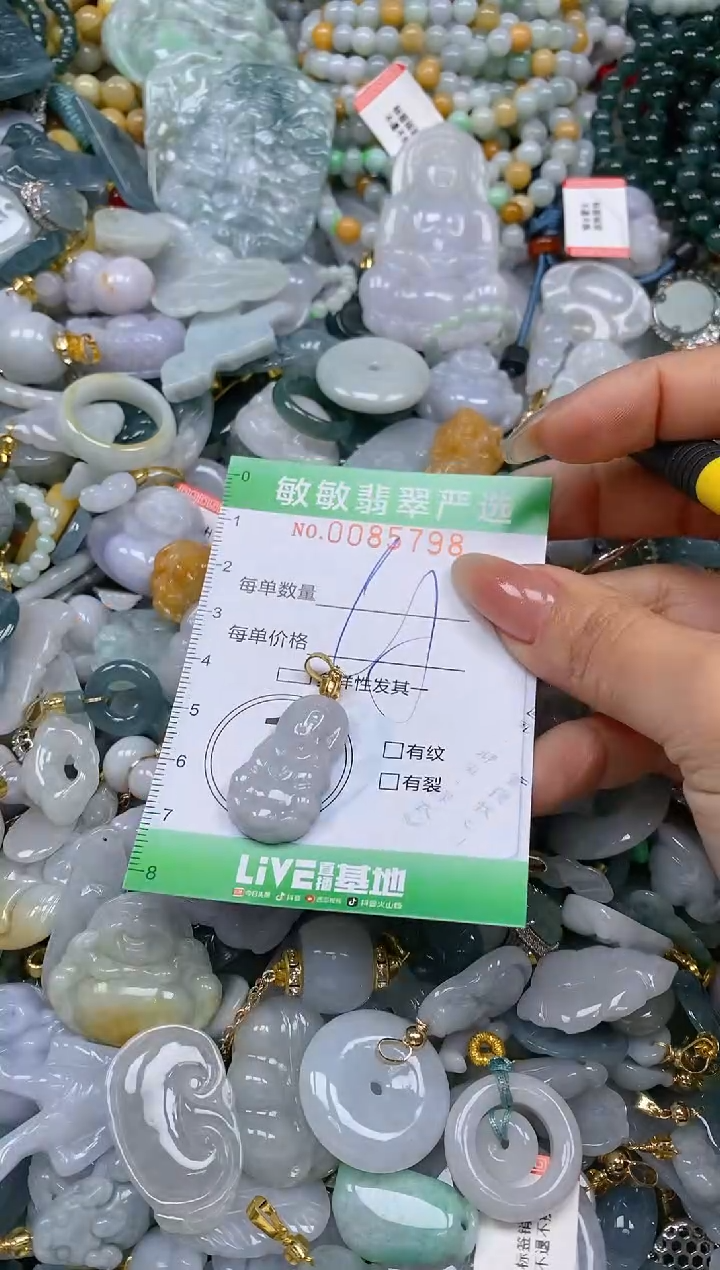 【闪购商品】翡翠颈饰未镶嵌闪购0085798