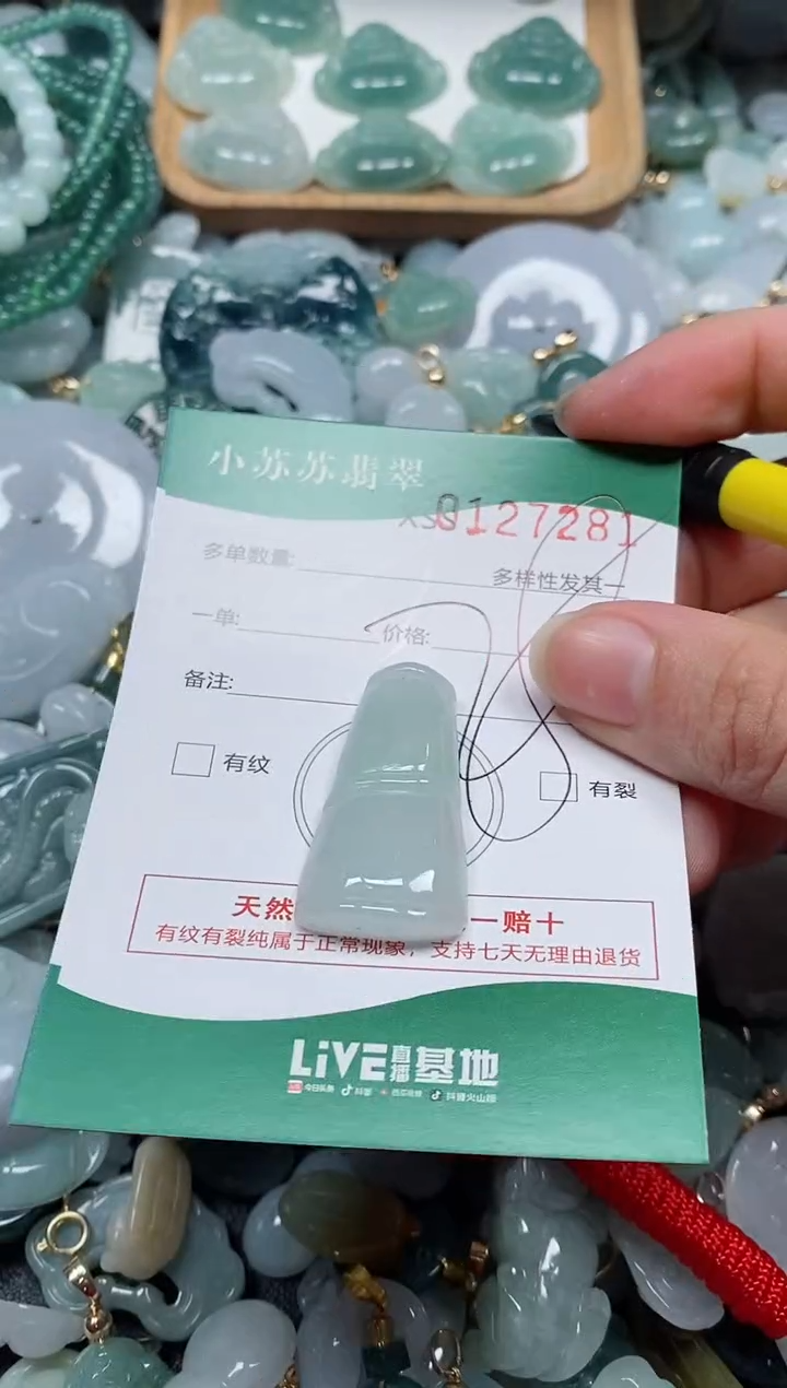 【闪购商品】翡翠颈饰未镶嵌闪购商品0127281