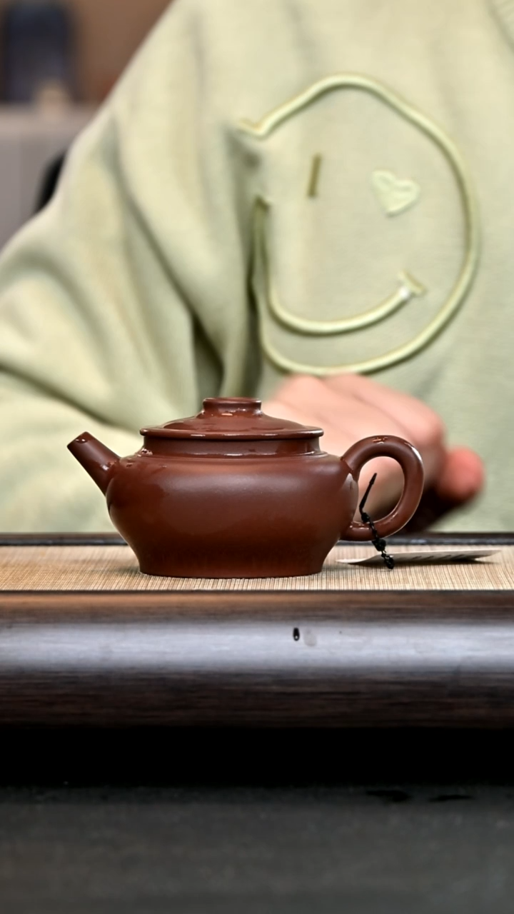 【闪购商品】紫砂茶壶Ah4116 巨轮 红紫泥