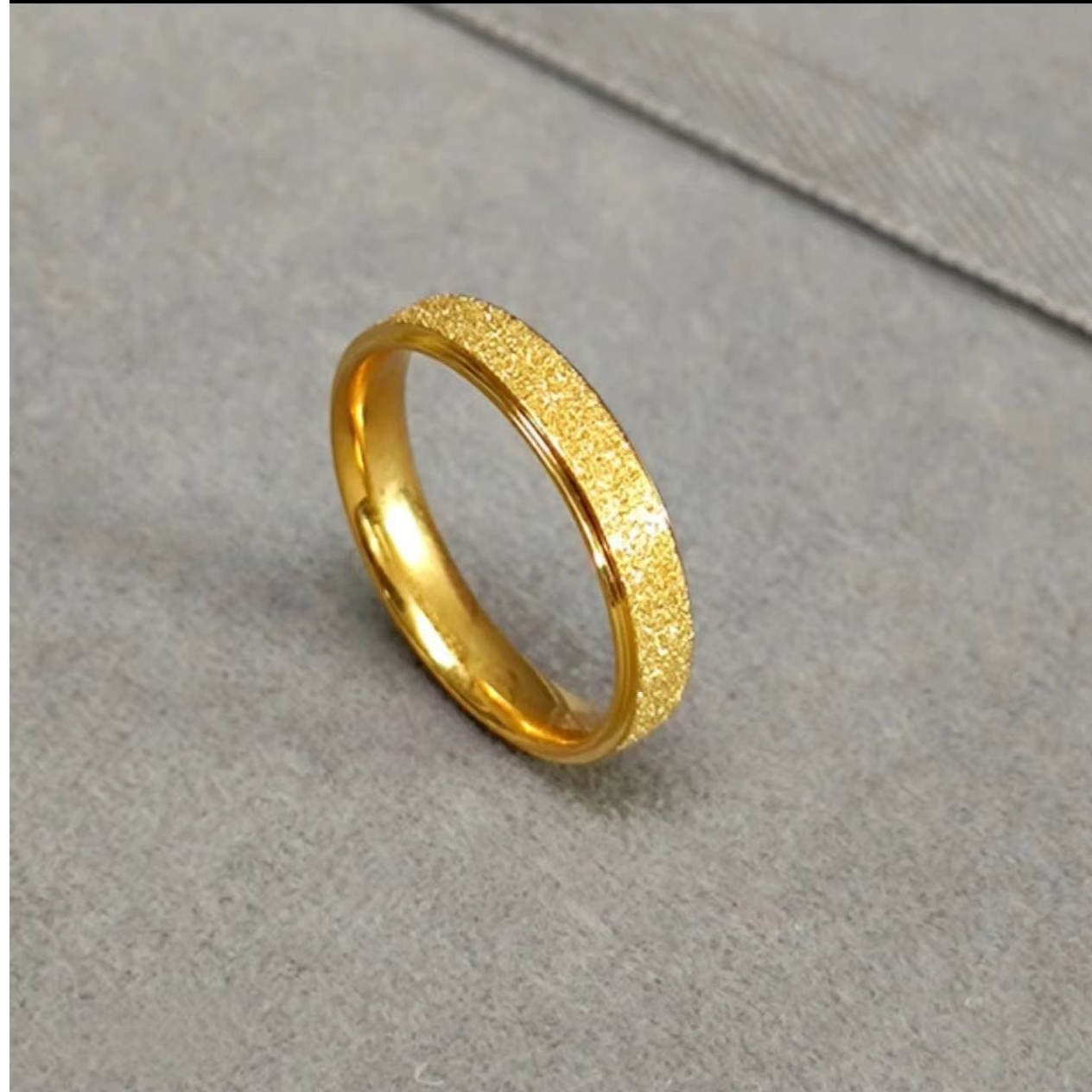 福韵天玺 铜合金戒指 《韵系列》磨砂满天星戒指指环时尚古法经典