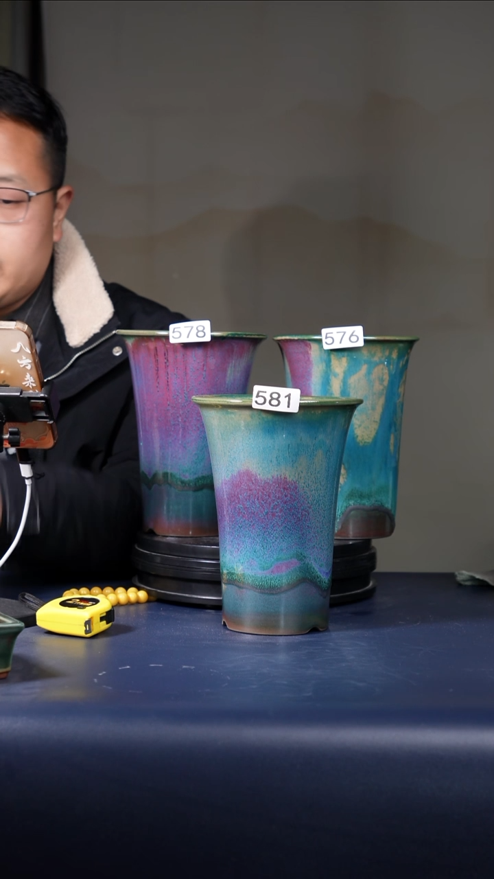 其他瓷刚*578号576号581号花盆三个