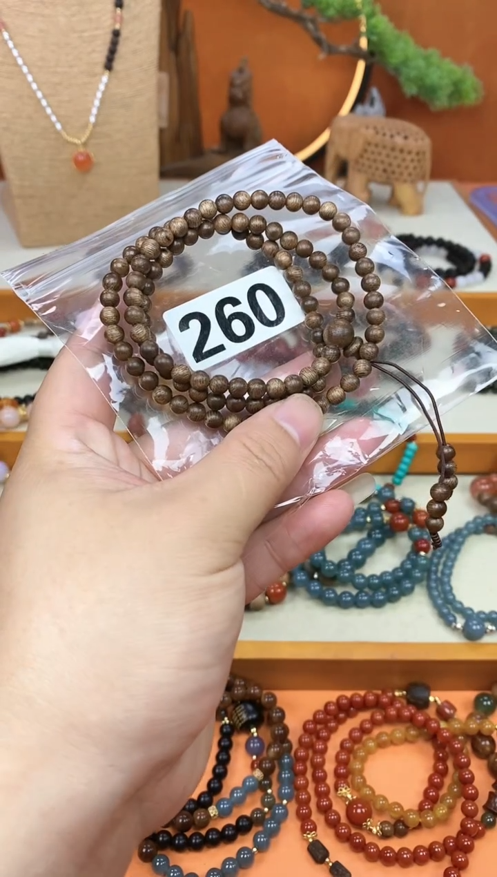 檀香木手串/手链文莱多圈108