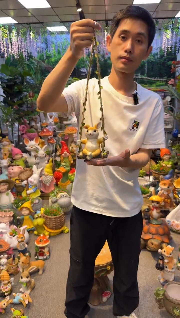 无花朵花园庭院摆件&00&