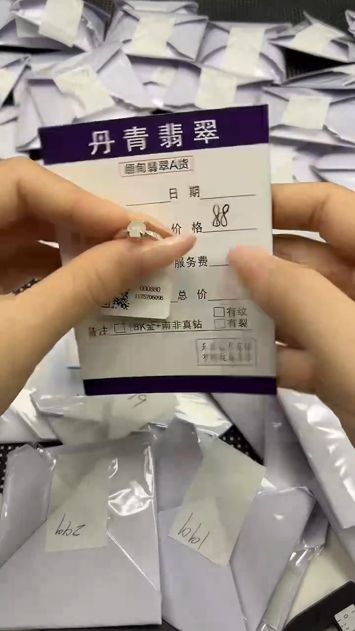 颈饰银S925镶嵌翡翠1111