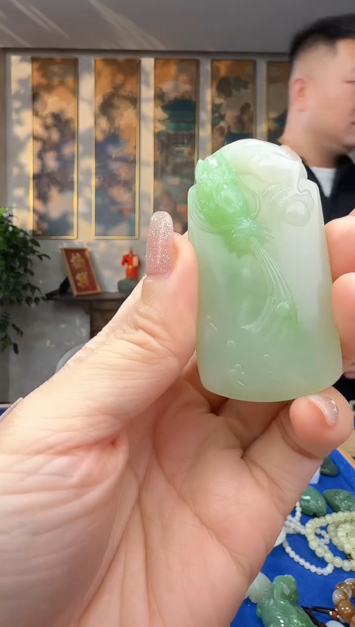 未镶嵌和田玉挂件拍一发一