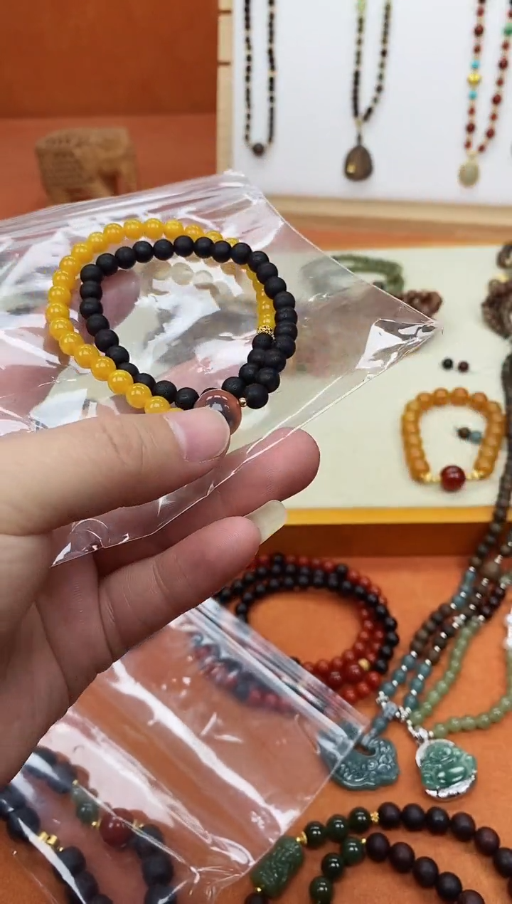 手串降真香未镶嵌降真香老蜡手串