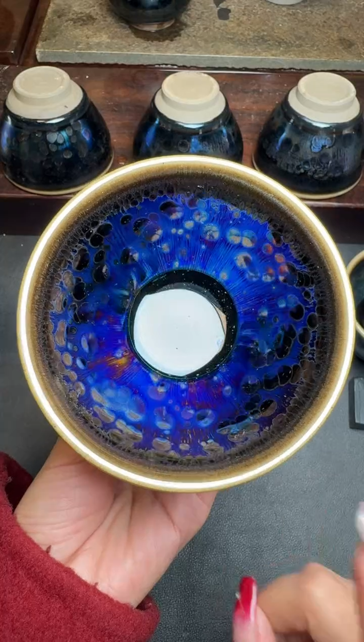 【闪购商品】茶盏建盏故事徐祖亮彩曜86