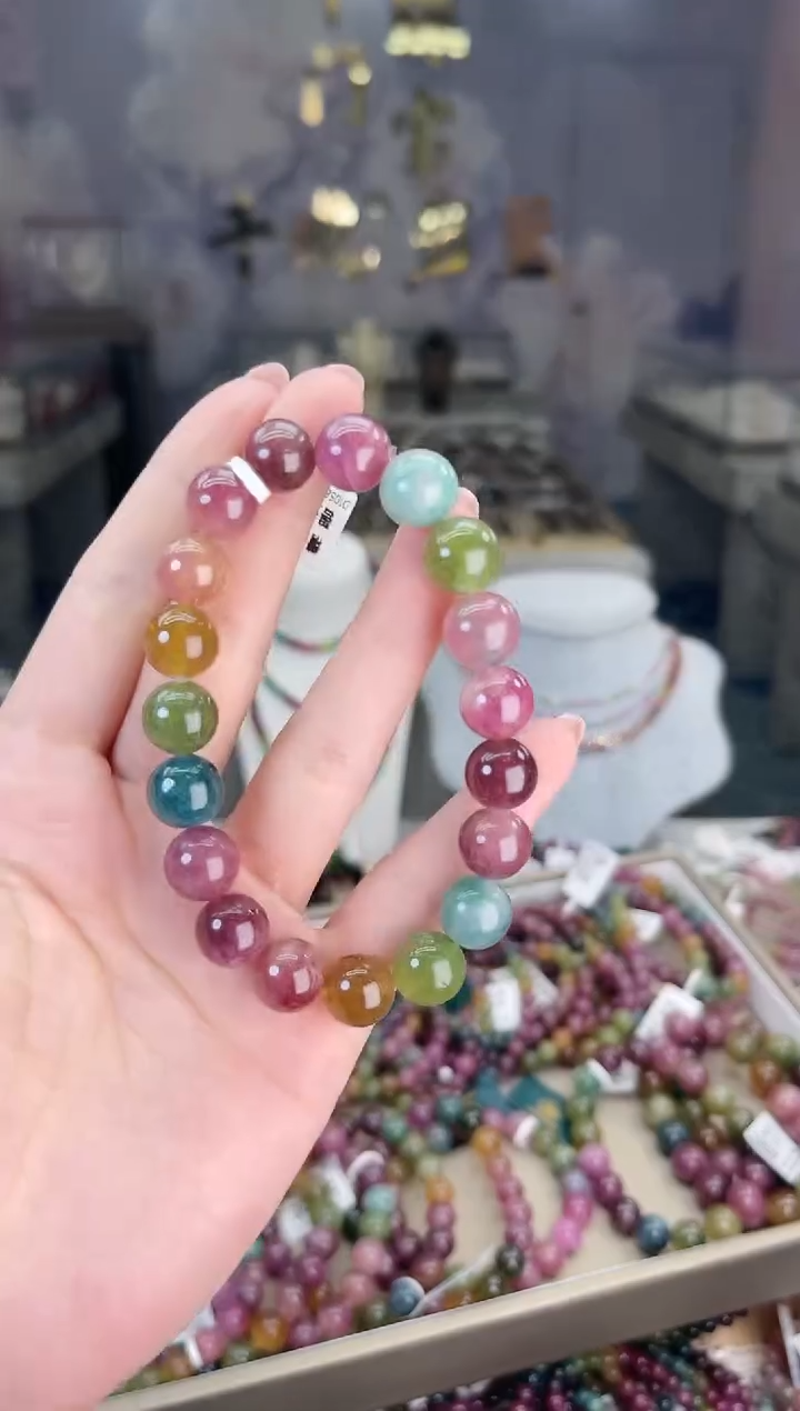 【闪购商品】碧玺/未镶嵌10mm+碧玺单圈多样性发货