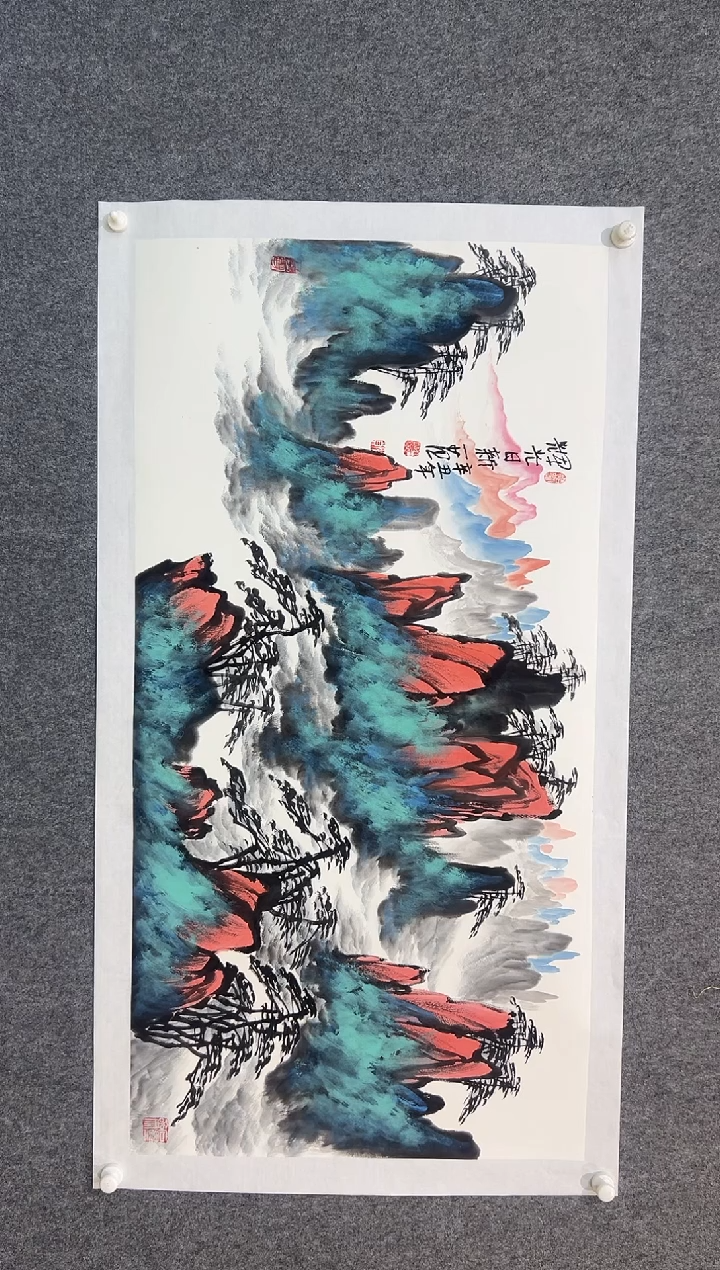 【闪购商品】绘画姜国华-8平尺-国画