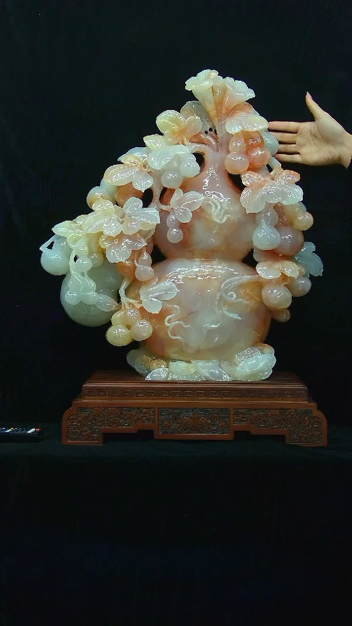 有机玻璃静**海家居摆件付米链接