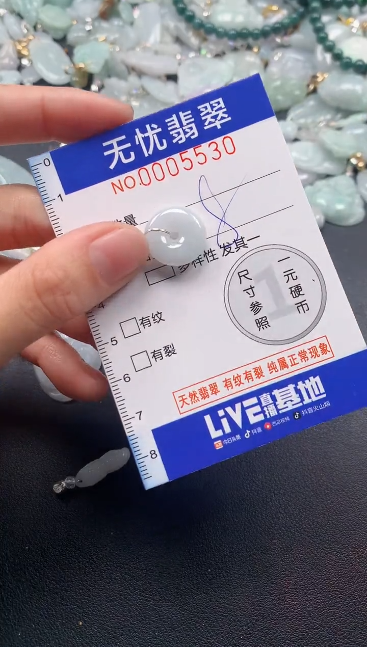 颈饰未镶嵌翡翠5530
