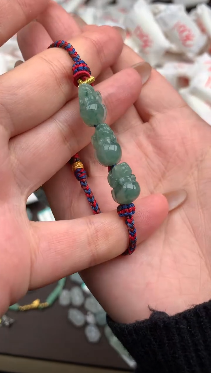 【闪购商品】翡翠手绳未镶嵌一