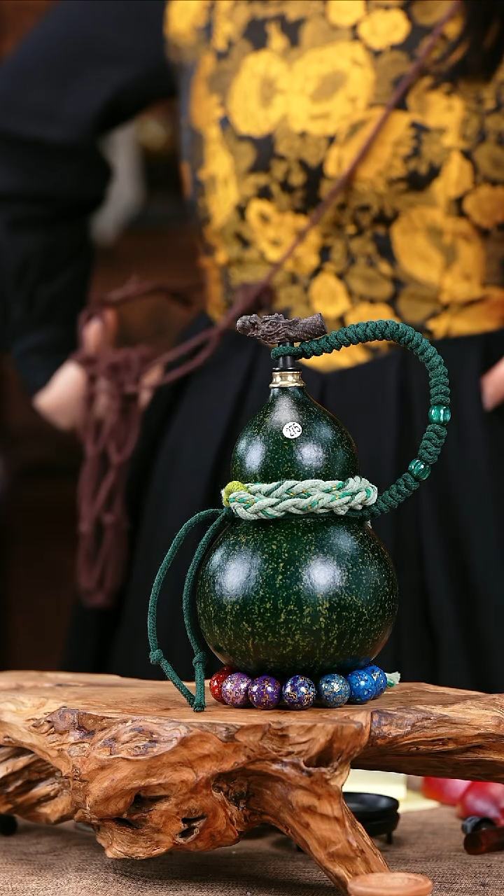 【闪购商品】275—光岳葫天然大漆酒葫芦不含漆珠