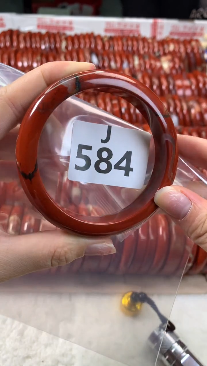 【闪购商品】碧石红碧石手镯J未镶嵌584-59